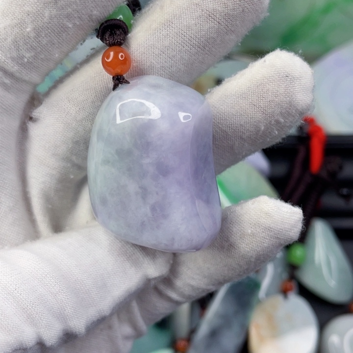 翡翠未镶嵌挂件片料