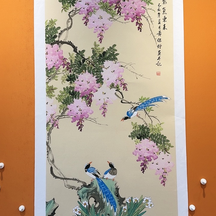 国画书法作品多次参加