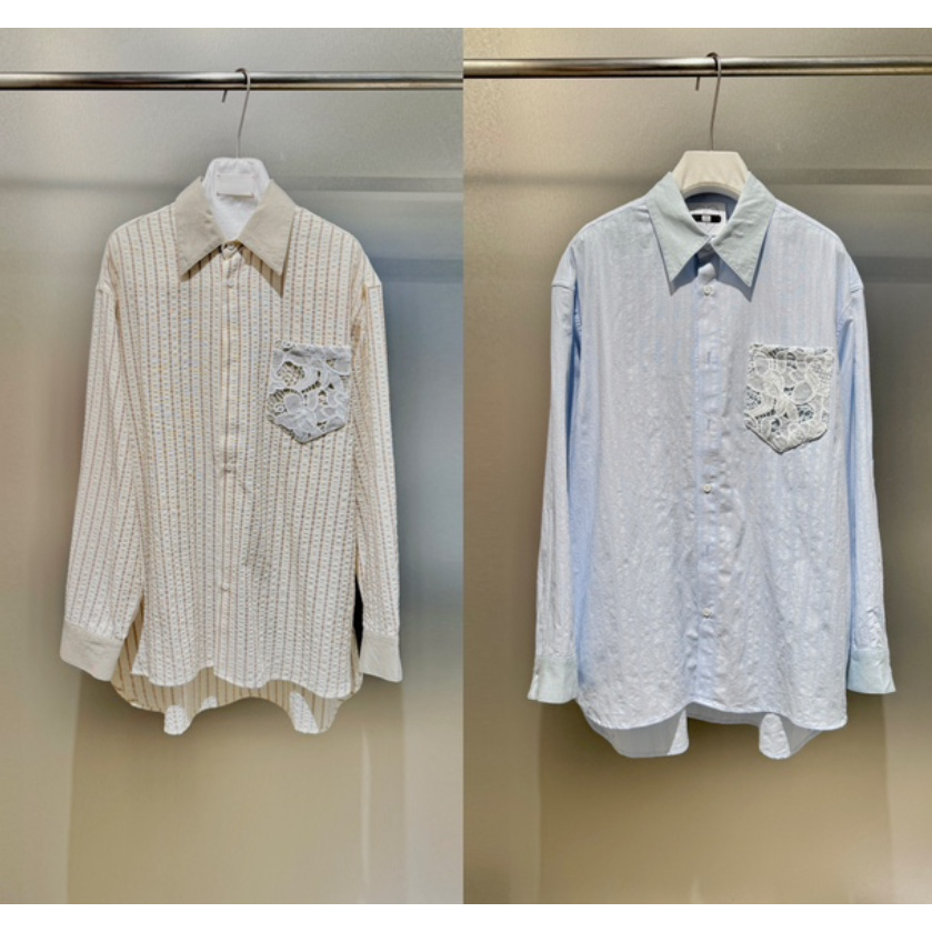 【ZHEN】CY206 2025新款衬衫显瘦时尚百搭设计师轻奢款