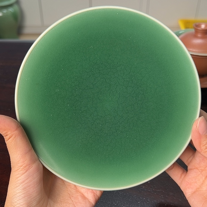 龙泉云间青瓷小米茶器