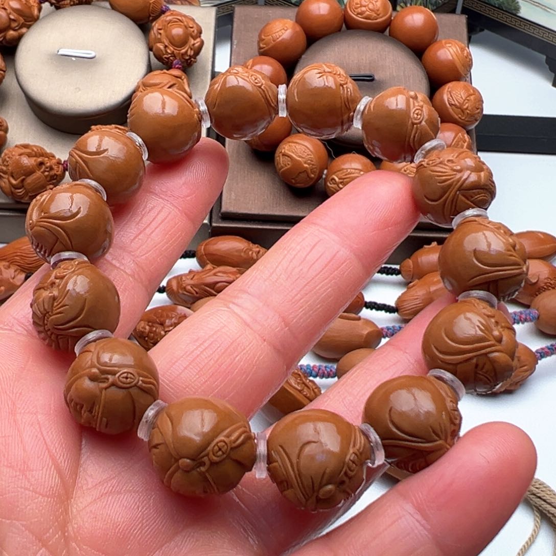 手串/手链橄榄核小子财神