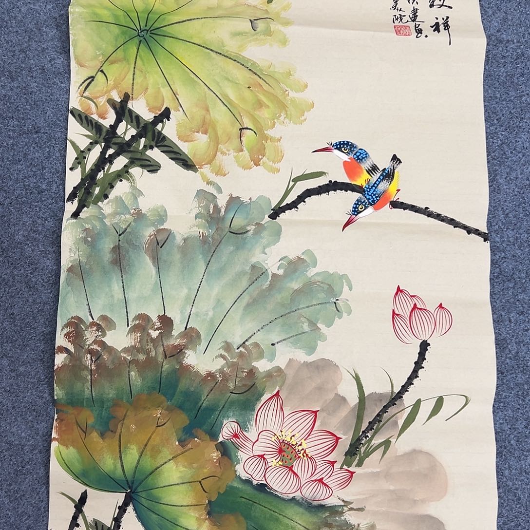 国画纯手绘作品图