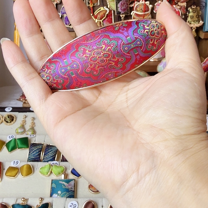 琉璃纯铜合金弹簧夹