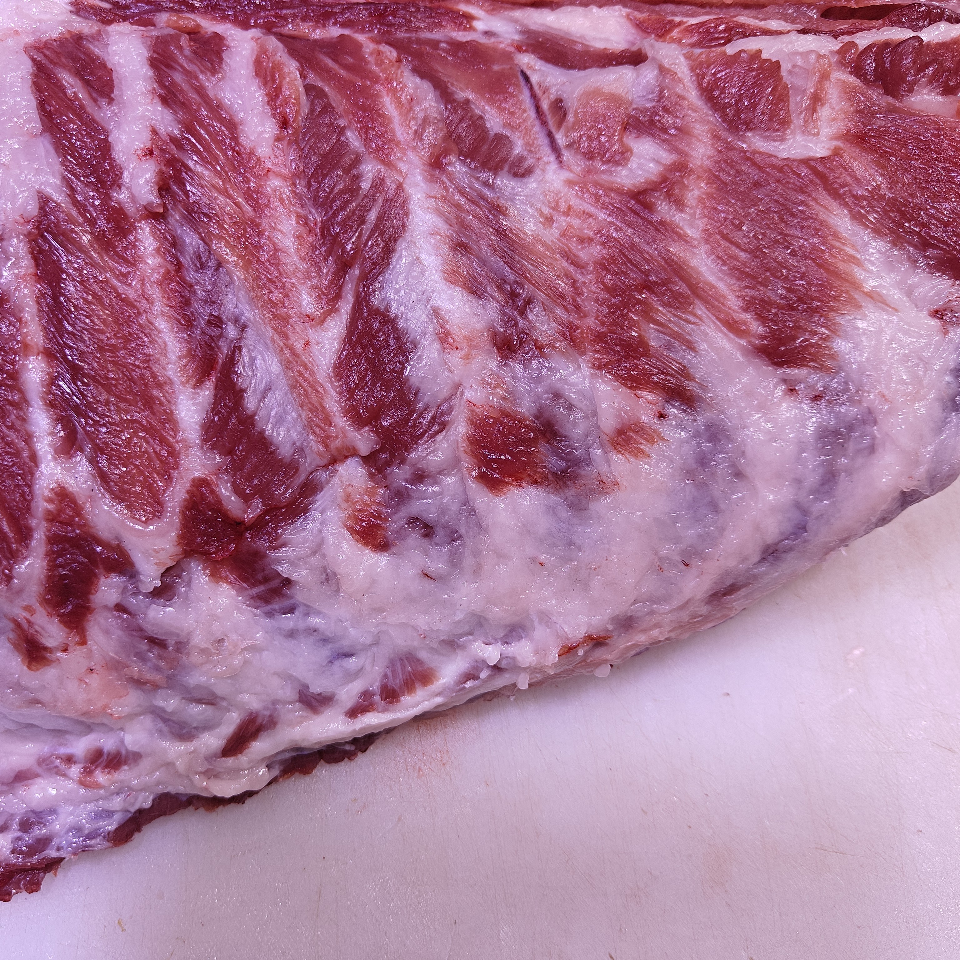 〔肋排骨〕散养一年黑猪 肋排 新鲜肉质 冷链包邮