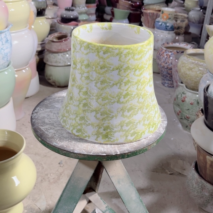 瓷片口12高16瑕景德镇陶瓷