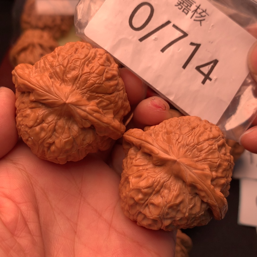 文玩核桃把件44南瓜墩