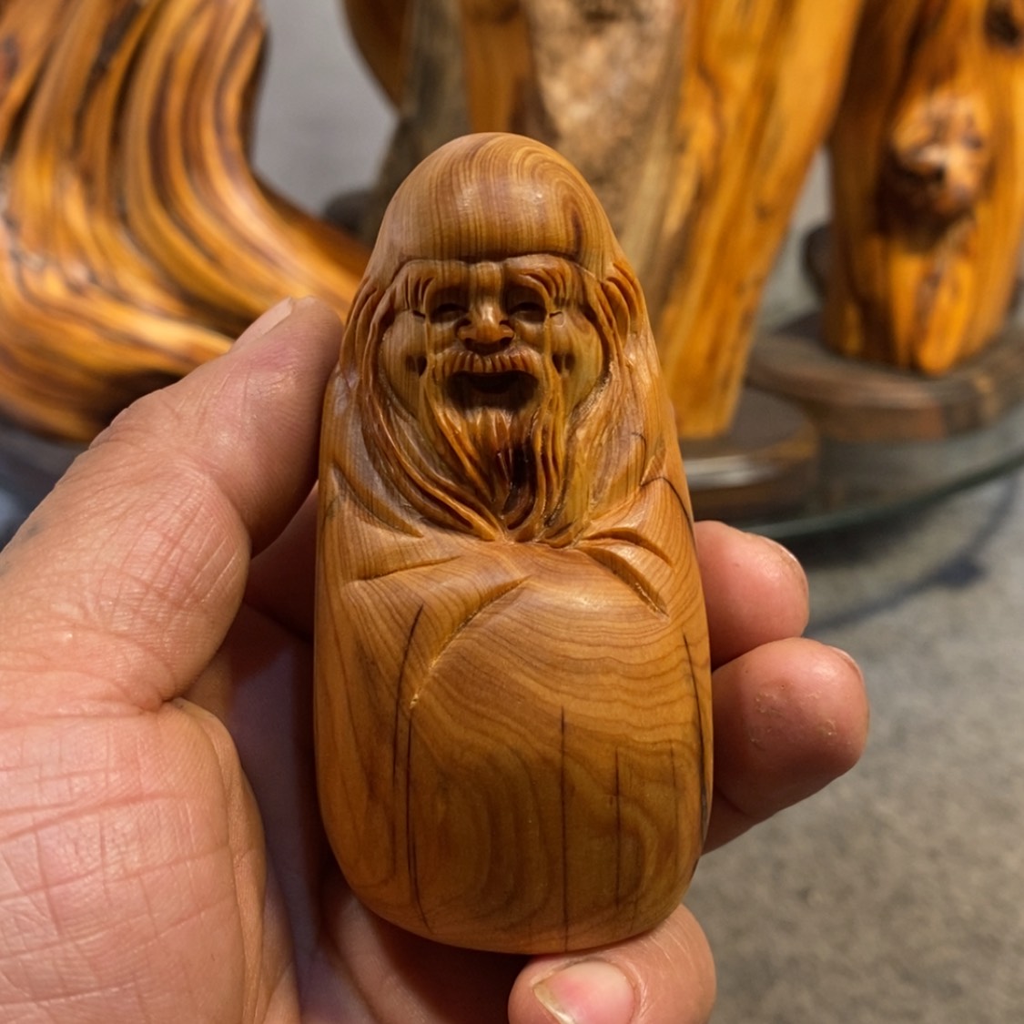 【闪购商品】柏木（崖柏）根雕木雕工艺品摆件家居装饰厂家直销