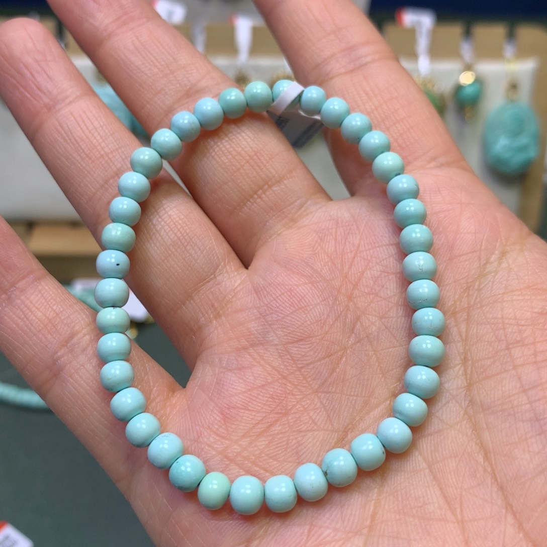 绿松石手串未镶嵌