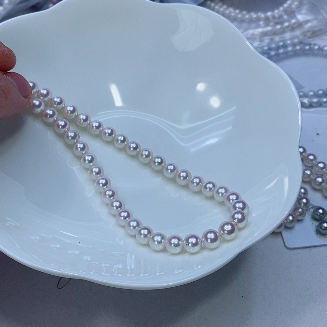 海水珍珠颈饰银S925镶嵌
