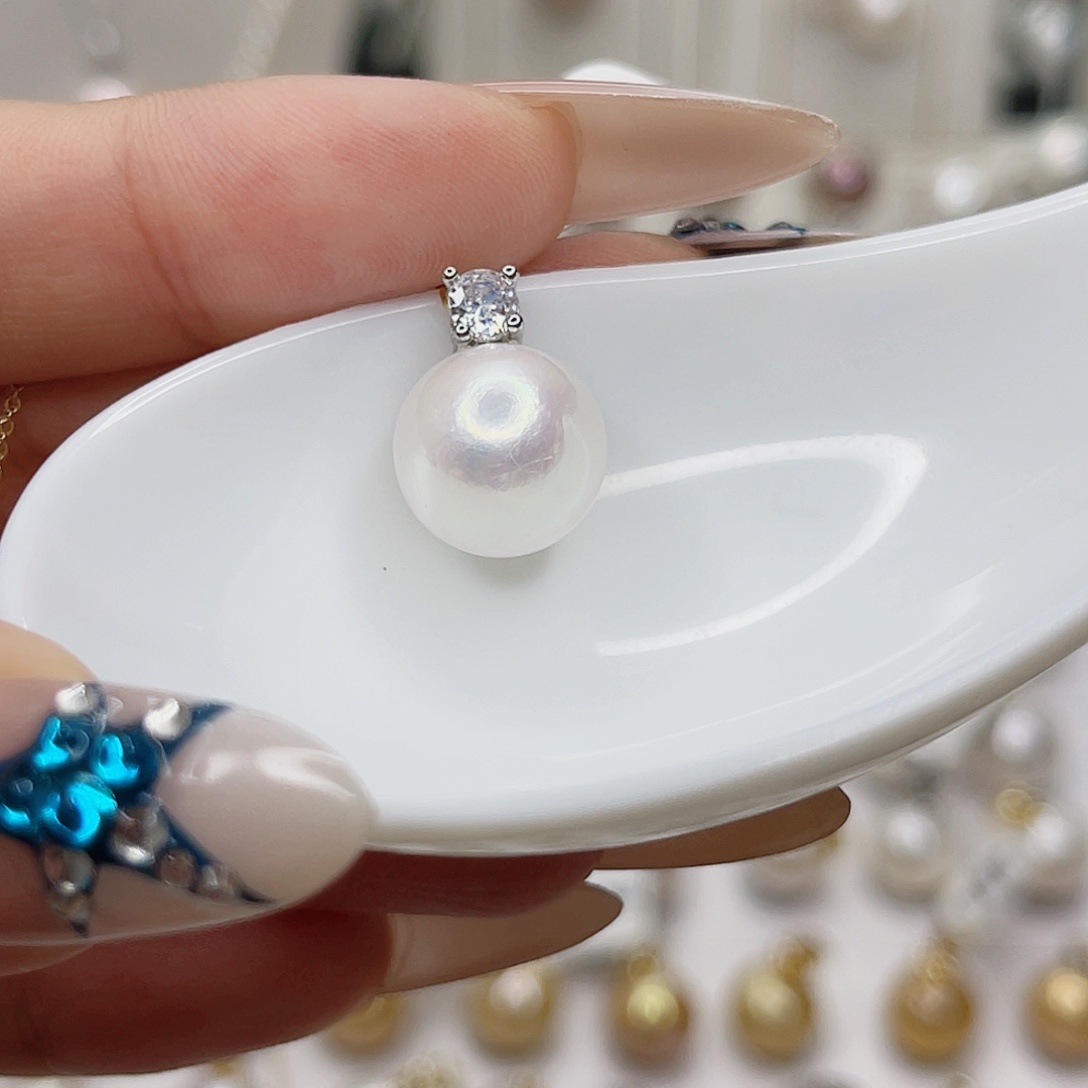 淡水珍珠合金吊坠(赠链)