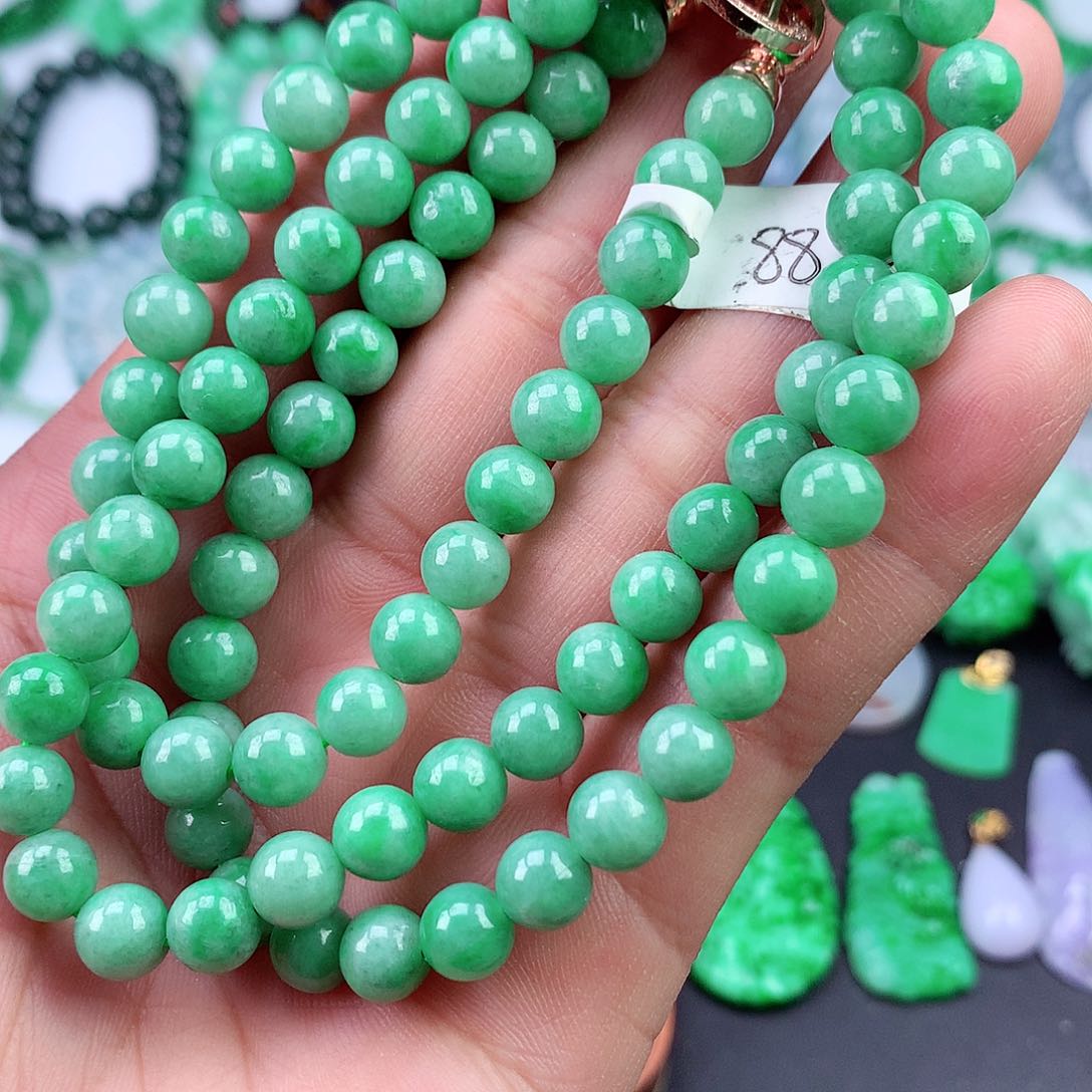 未镶嵌手链翡翠项链