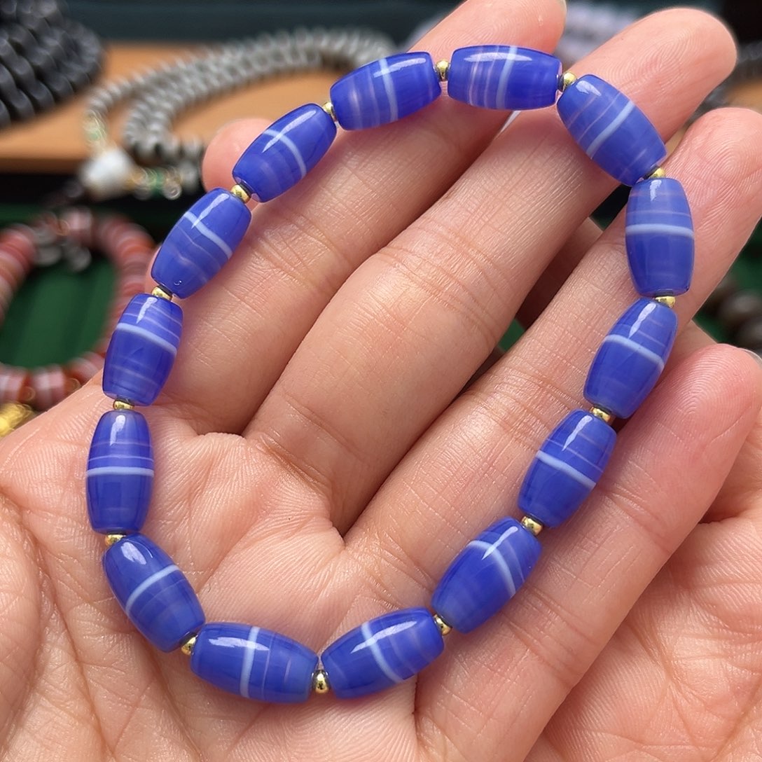 玛瑙/玉髓合金手串