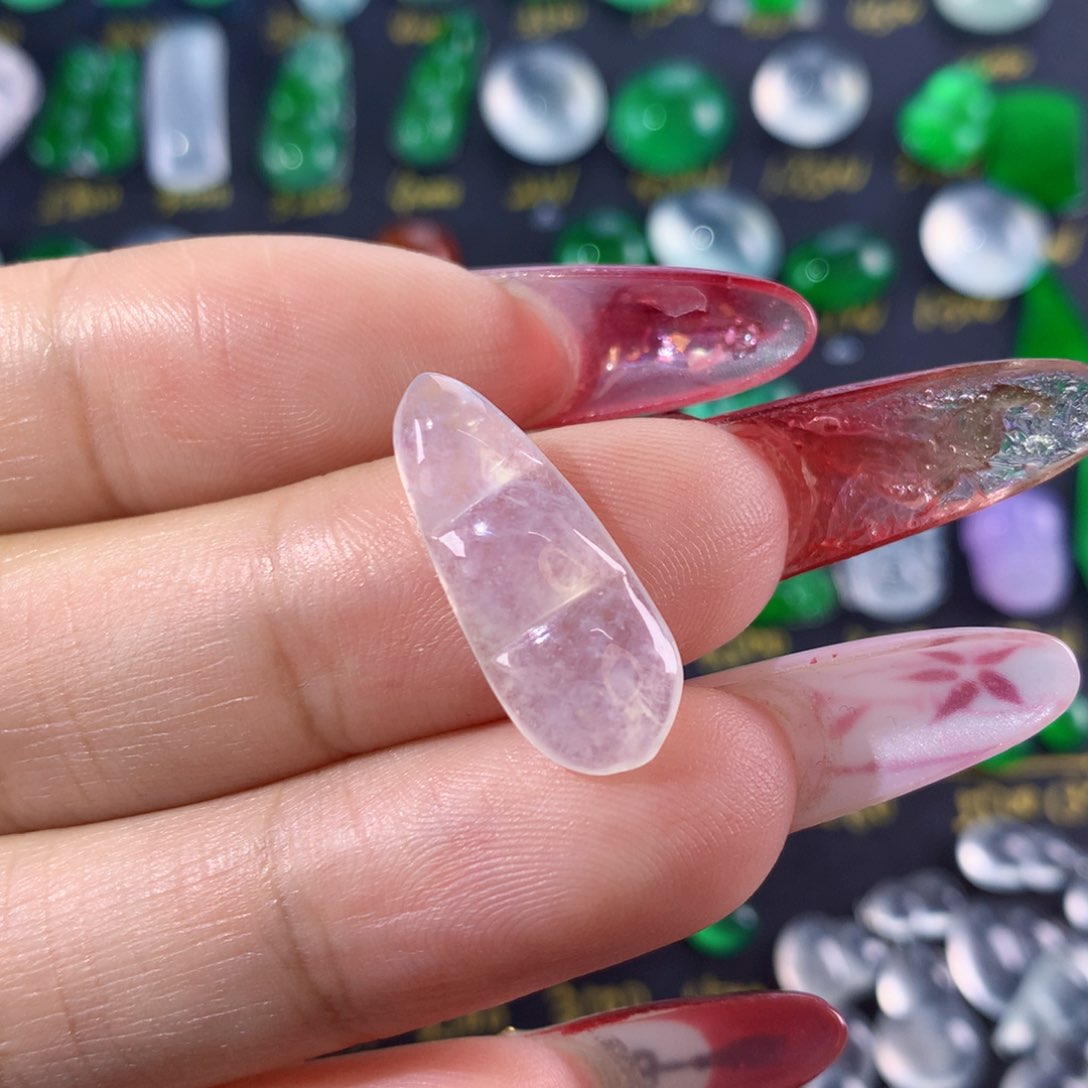 翡翠颈饰未镶嵌纯天然缅甸翡翠A货