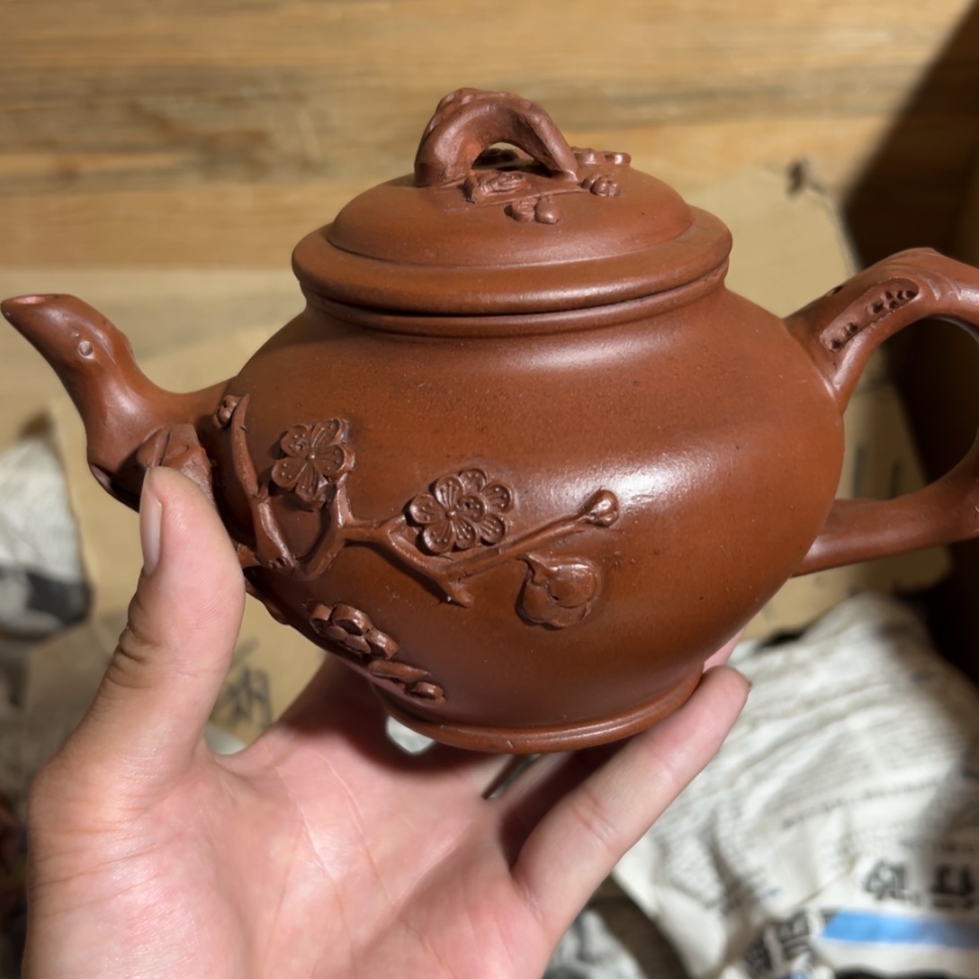 紫砂茶壶老厂紫砂壶一件！