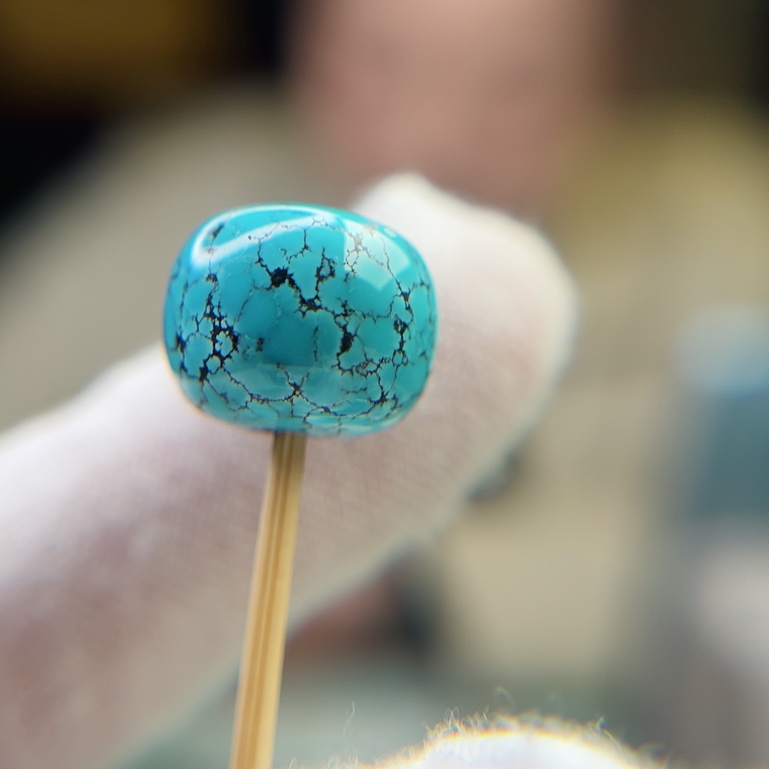 绿松石珠宝奇石未镶嵌14.3