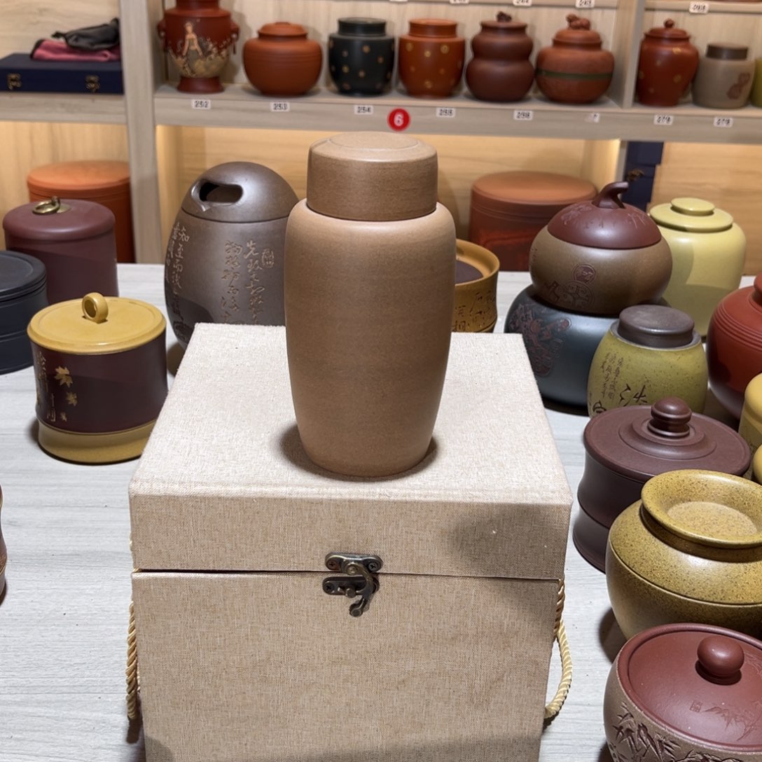 紫砂茶叶罐紫砂的制作