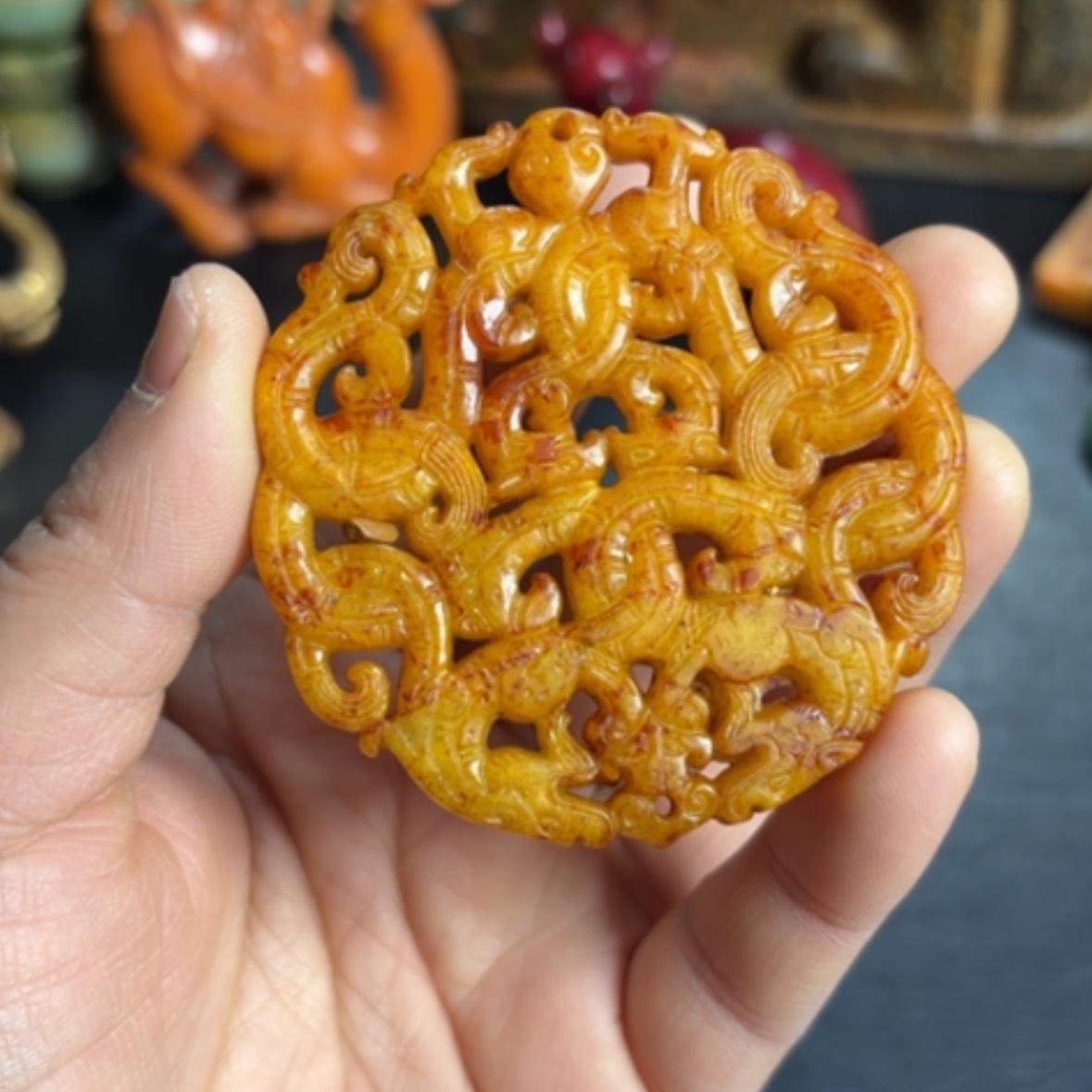 【闪购商品】紫金钵盂菩提把件