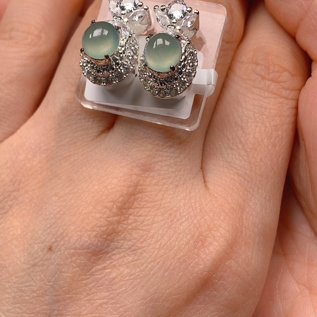 翡翠戒指未镶嵌翡翠蛋面