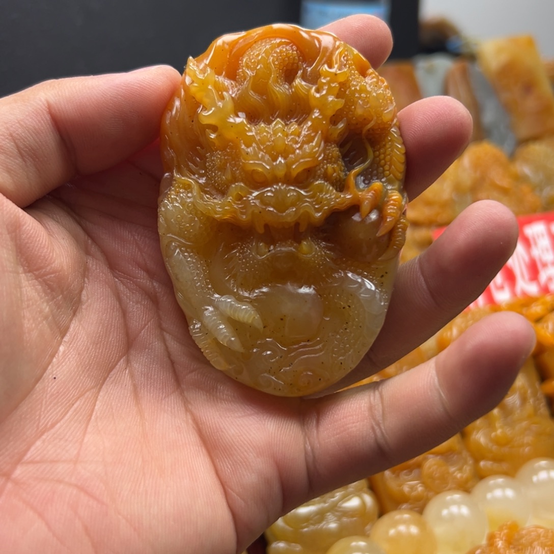 石英质玉（黄龙玉）未镶嵌多选一发货