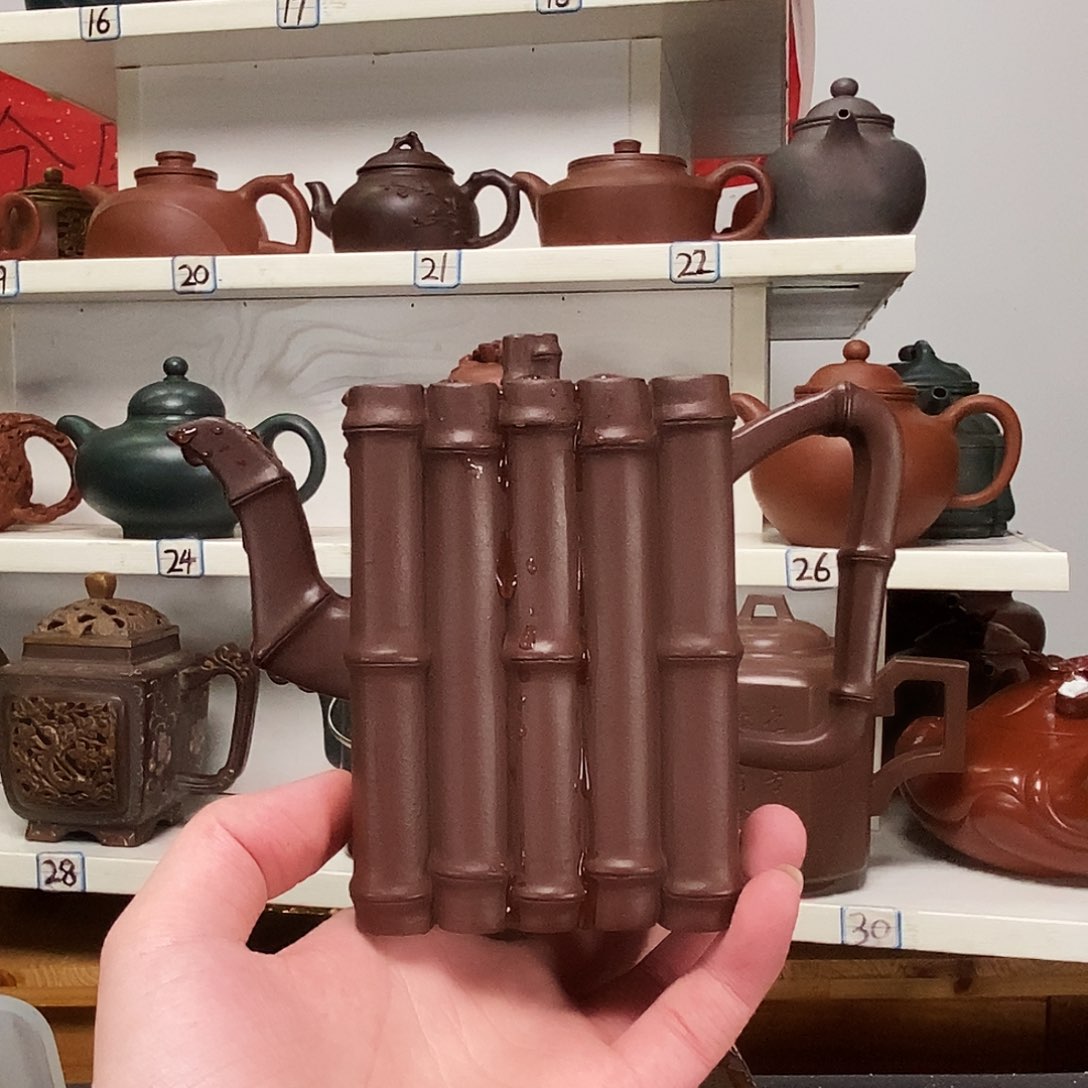 紫砂茶壶用****6全手工制作