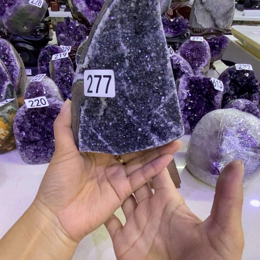 大型摆件（非配饰）未镶嵌紫晶