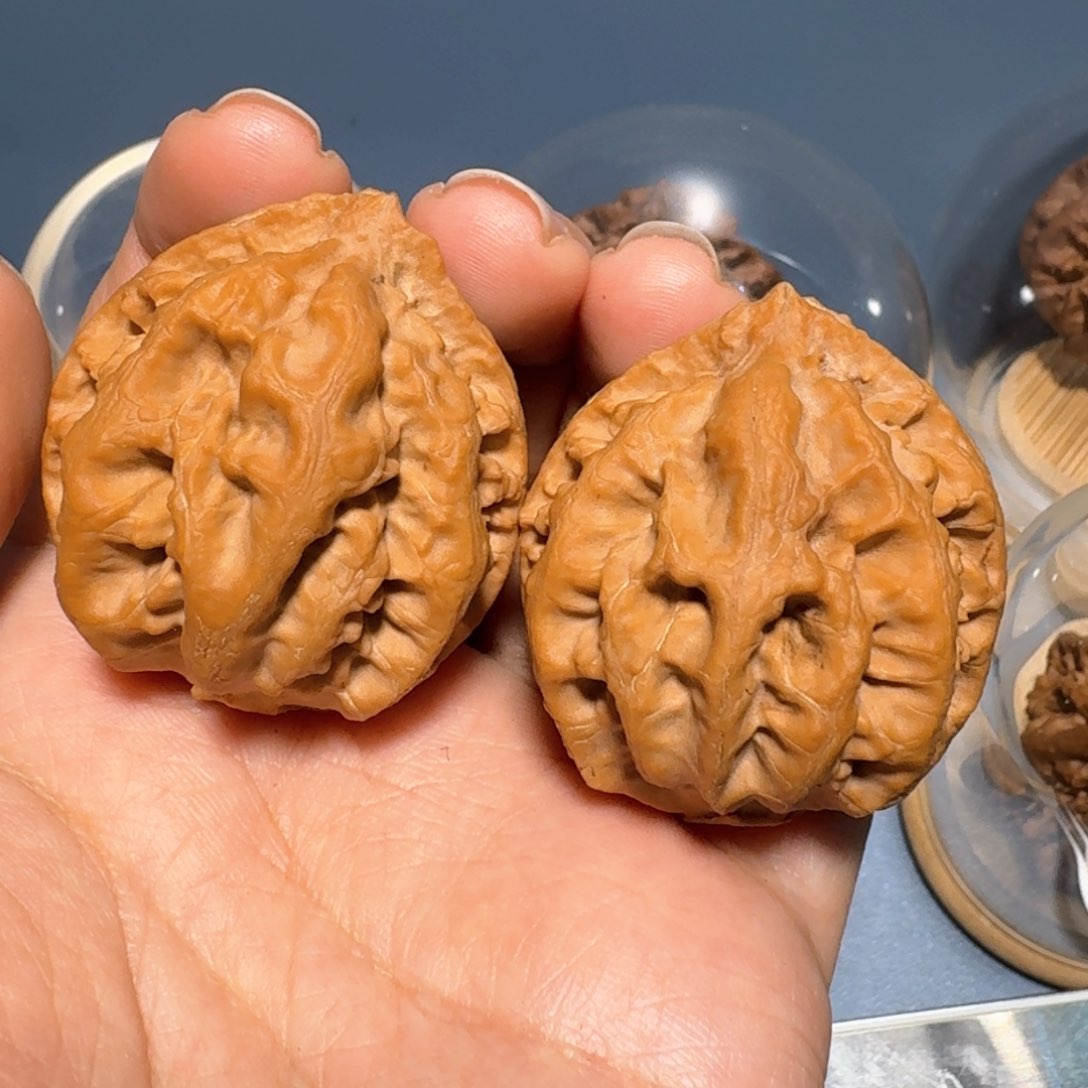 文玩核桃把件天使之吻