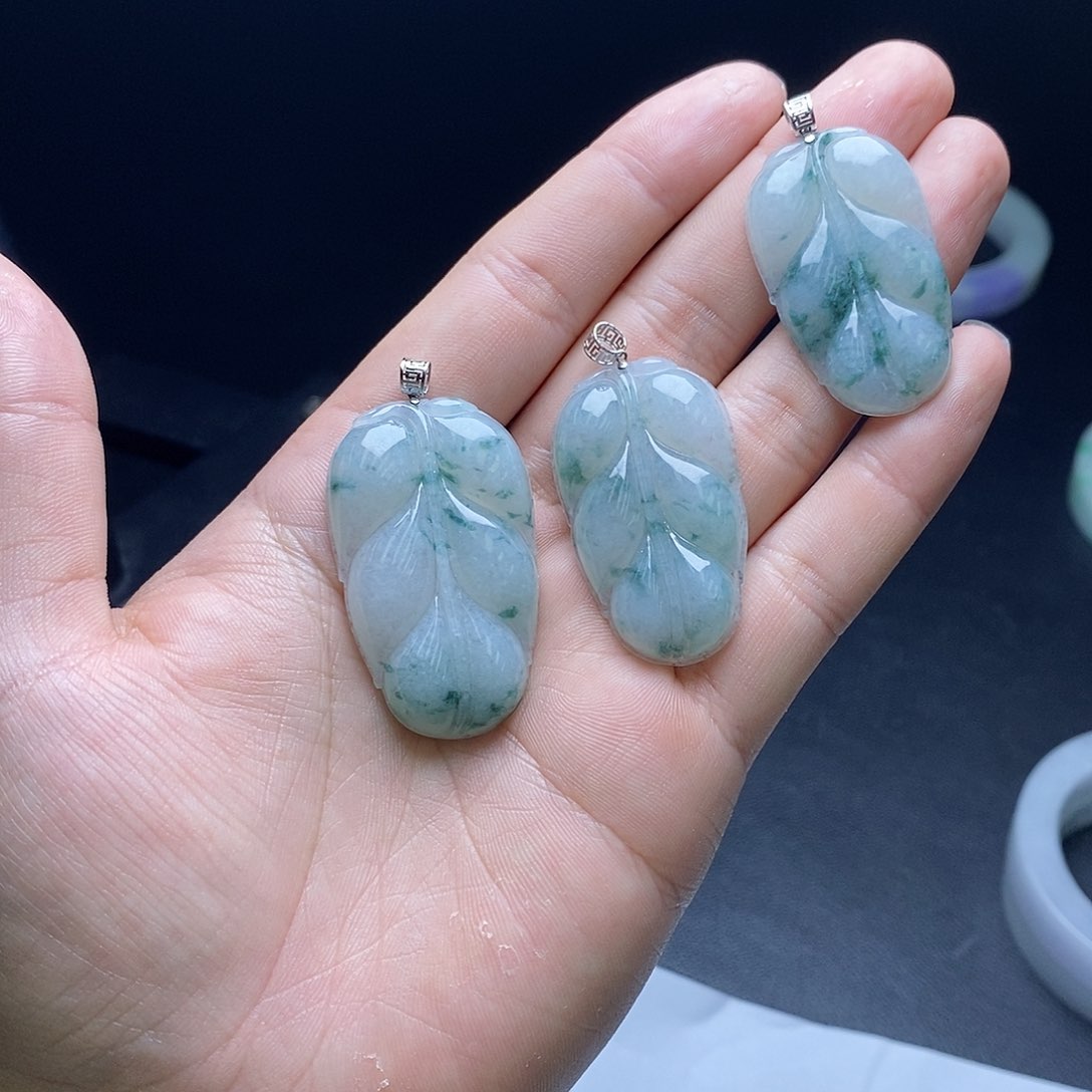 翡翠颈饰未镶嵌PQGj6973