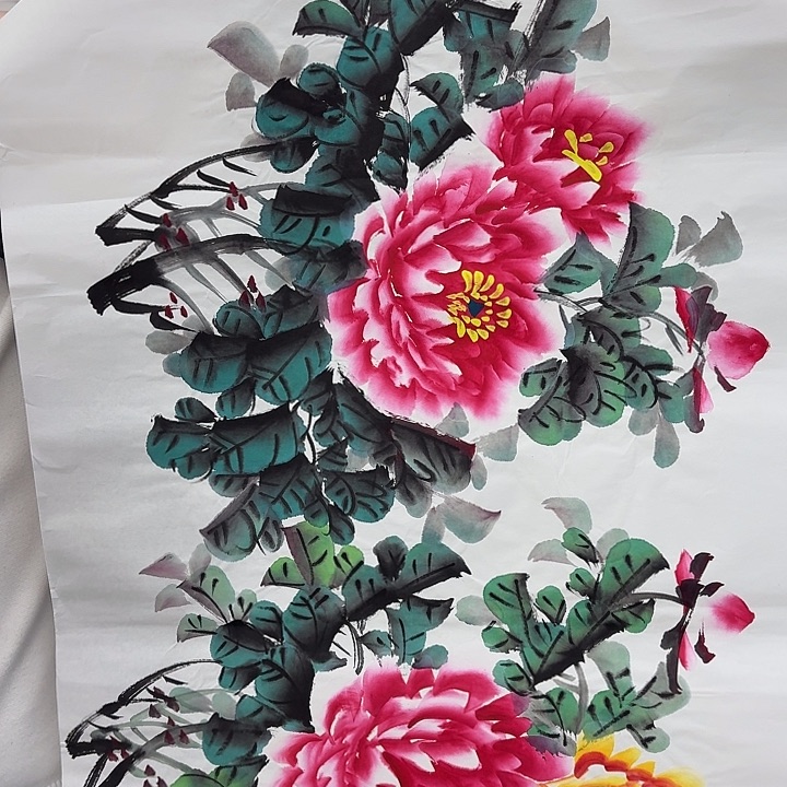 国画手绘国画作品