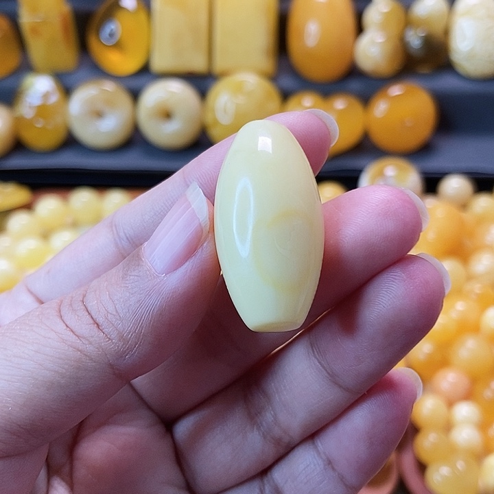 蜜蜡未镶嵌吊坠(不含链)