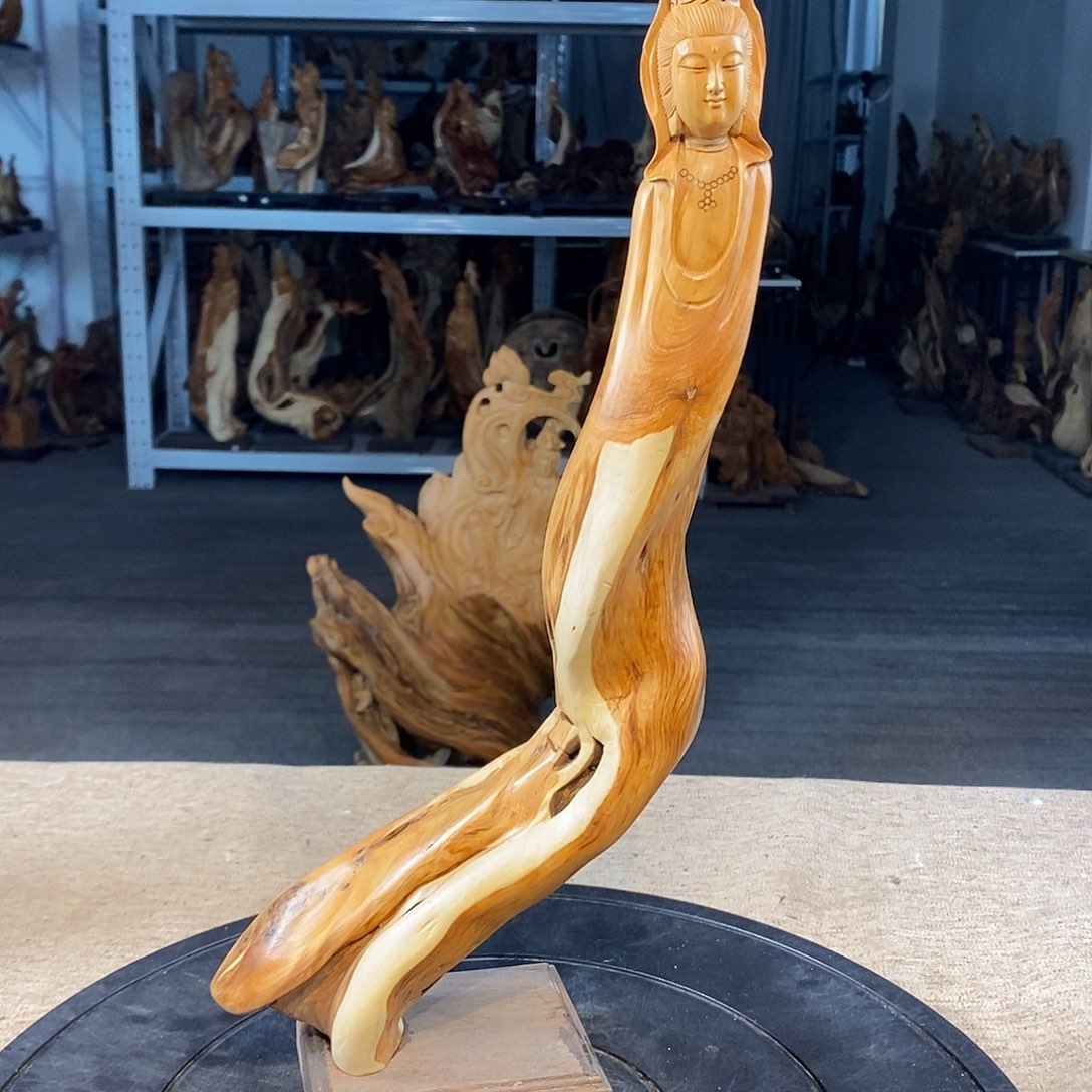 柏木（崖柏）崖柏木雕刻
