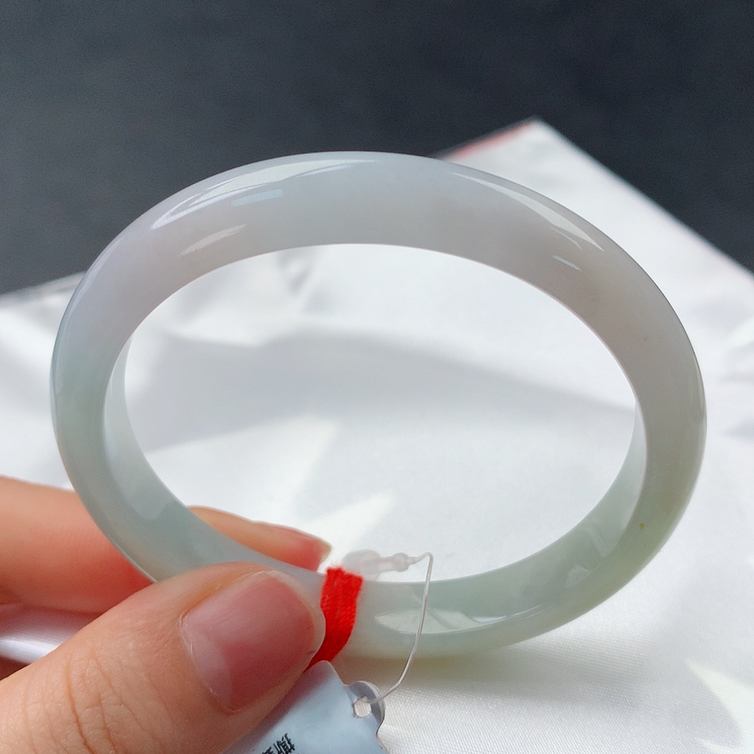 翡翠手镯未镶嵌26贵妃54.5