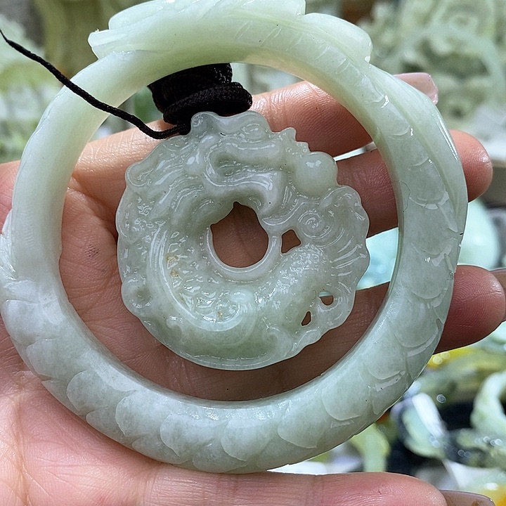 岫玉岫玉58口径未镶嵌