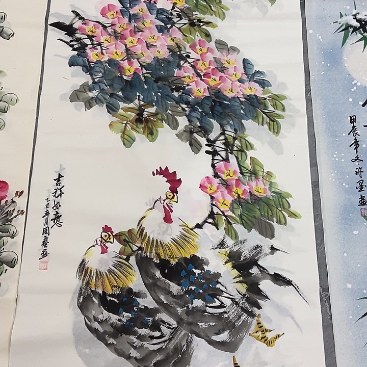 三个张画廊直播间！