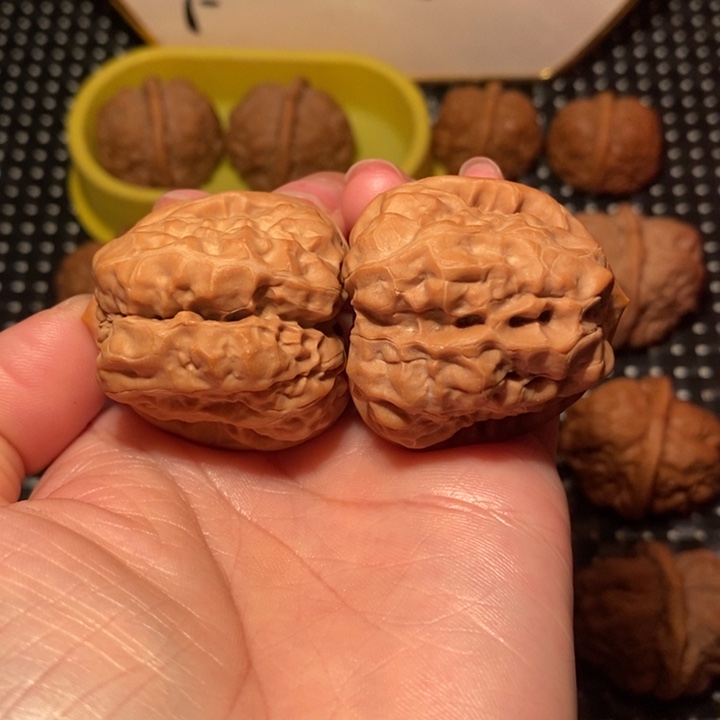 把件文玩核桃开背高桩肌肉蛙