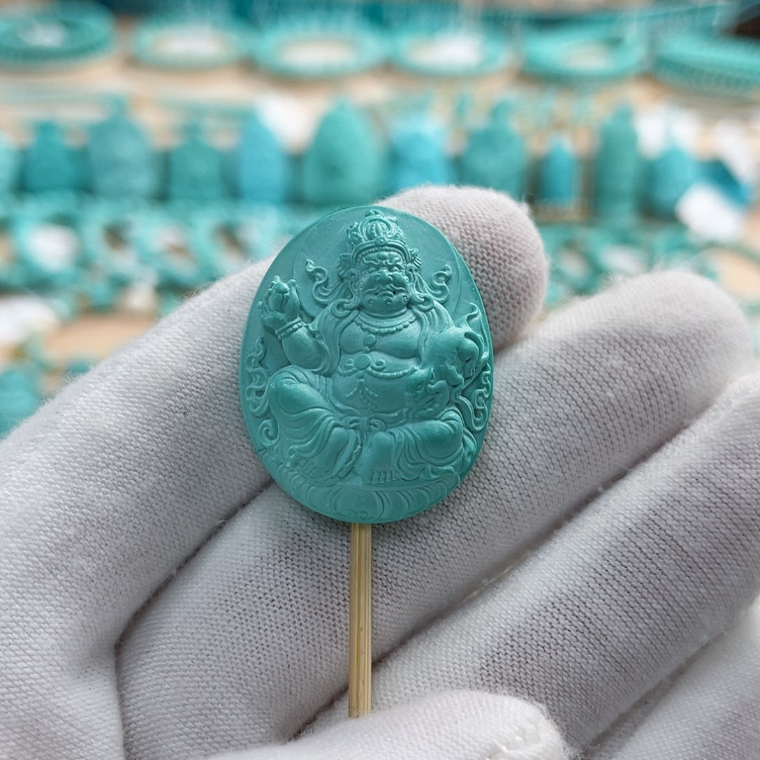 绿松石珠宝奇石未镶嵌