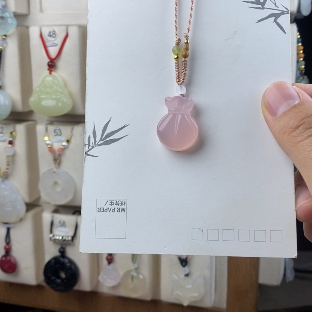 玛瑙/玉髓合金颈饰