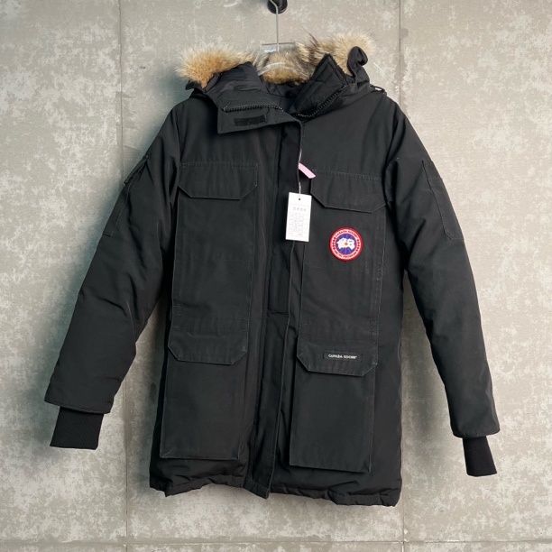 99新 WE11 DONE S*1/大鹅黑色远征羽绒服/14190/JP