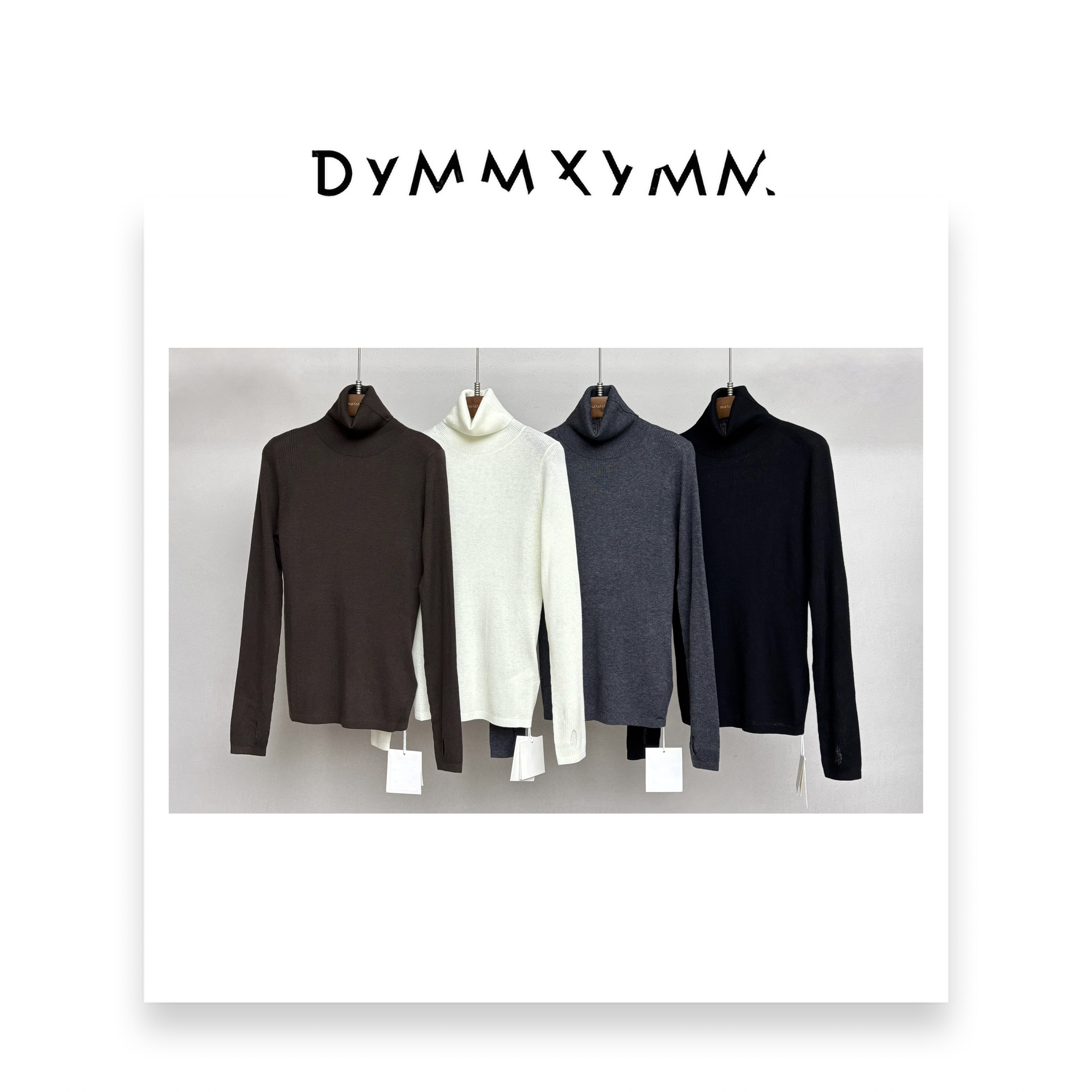 【DYMMXYMM】--.高领休闲打底上衣-5FW-R0280