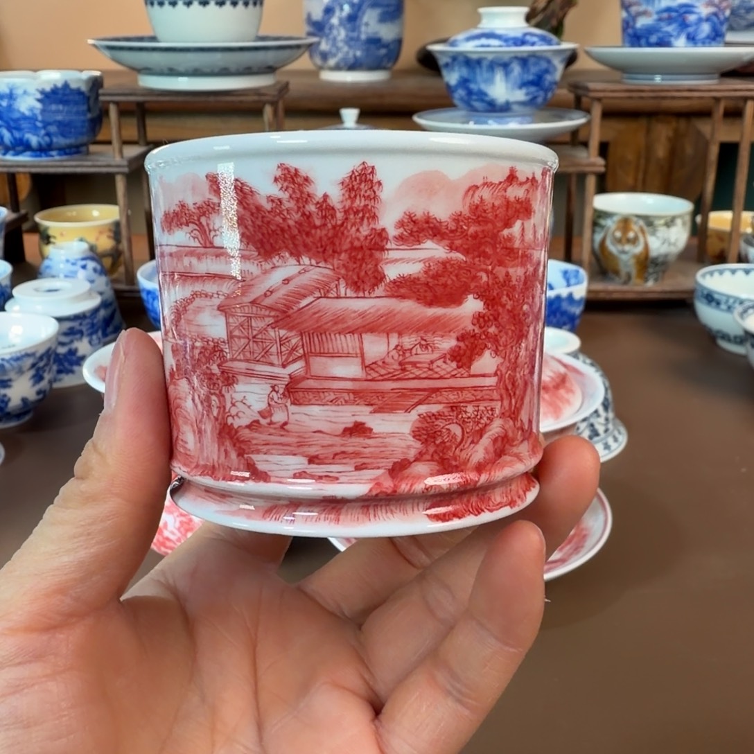 景德镇陶瓷手工手绘