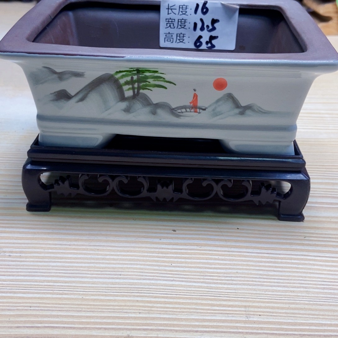 瓷片陶瓷花盆陶瓷艺术