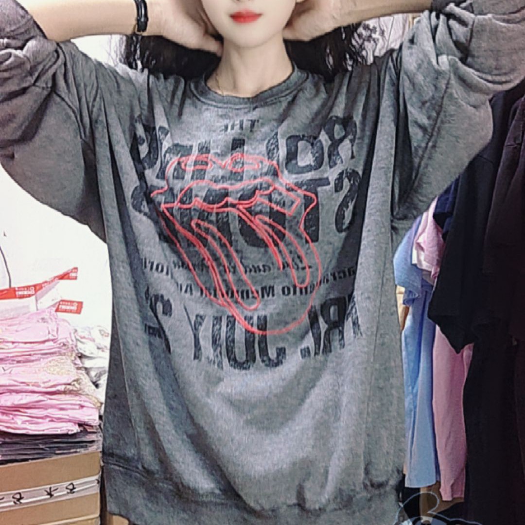 外贸休闲大板卫衣050