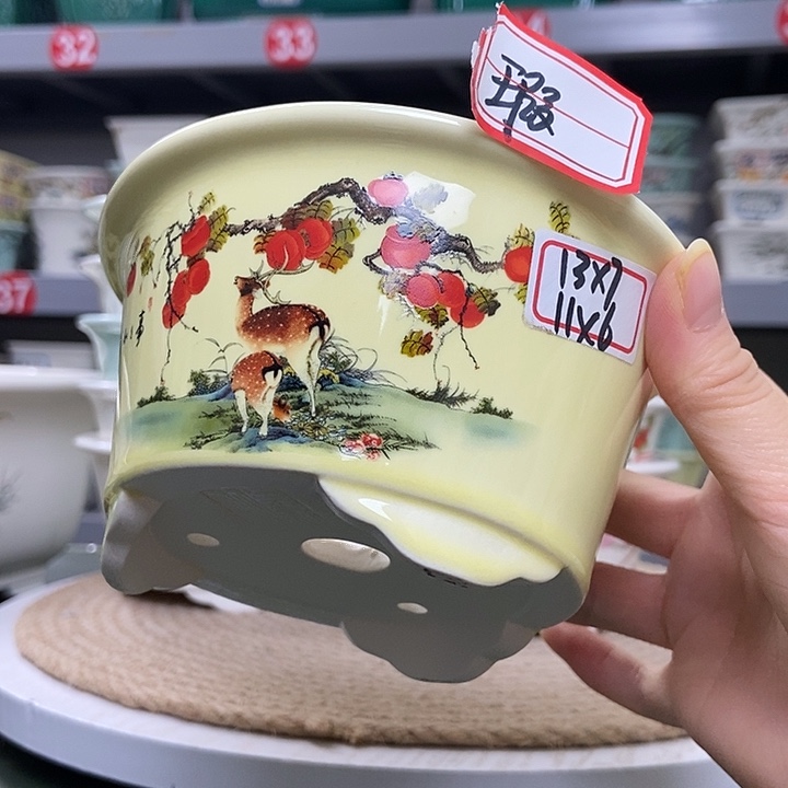 紫砂紫砂花盆2200