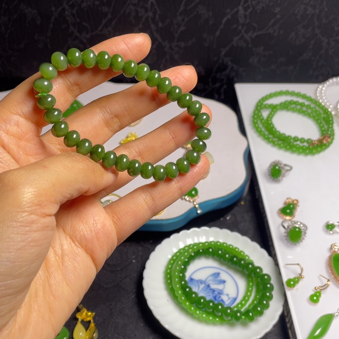 未镶嵌手串和田玉