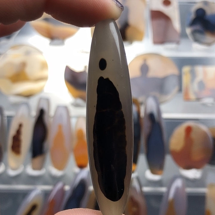 玛瑙/玉髓未镶嵌颈饰193