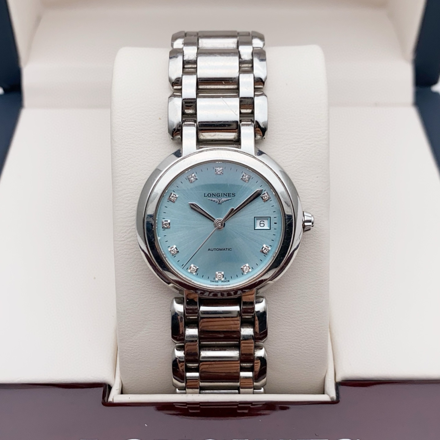 95新 Longines/浪琴 优雅系列/女士石英腕表/30mm精钢材质/24年全