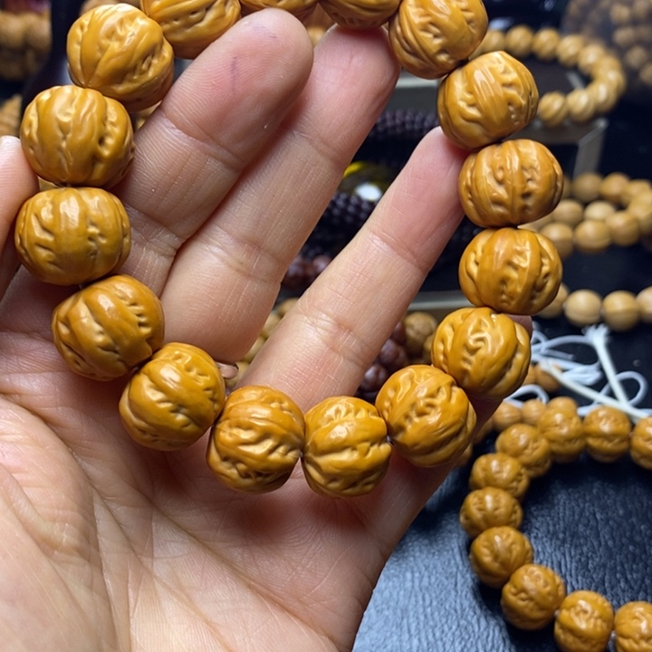 猴头核桃手串猴头猴脑