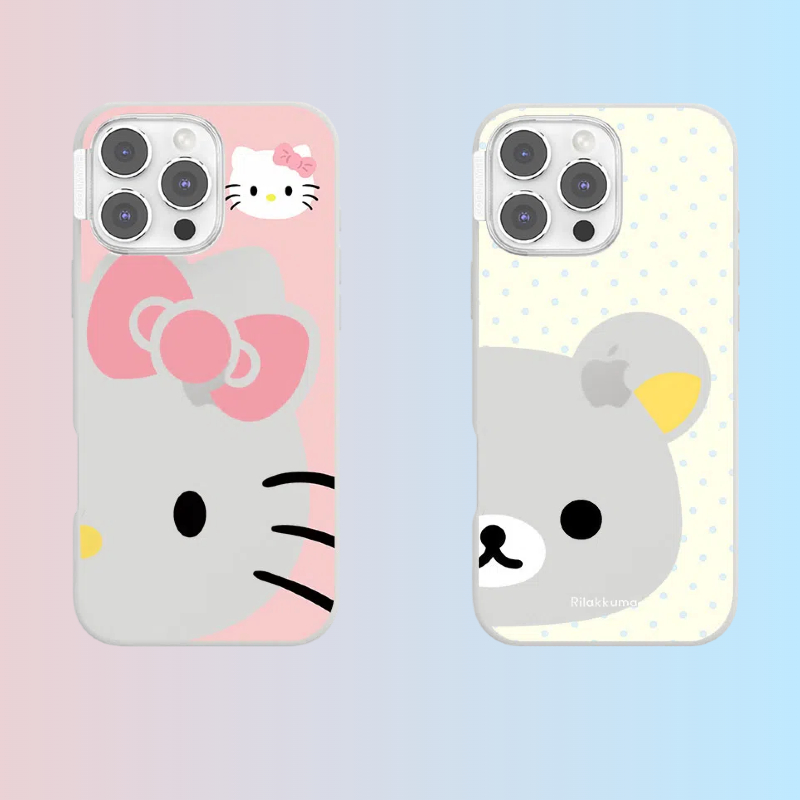 【超轻薄贝贝壳】大脸凯蒂猫适用于苹果iPhone17/16/15创意手机壳