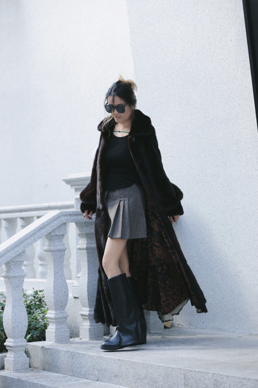 海洋中古皮草批发{3号}中古貂秋冬