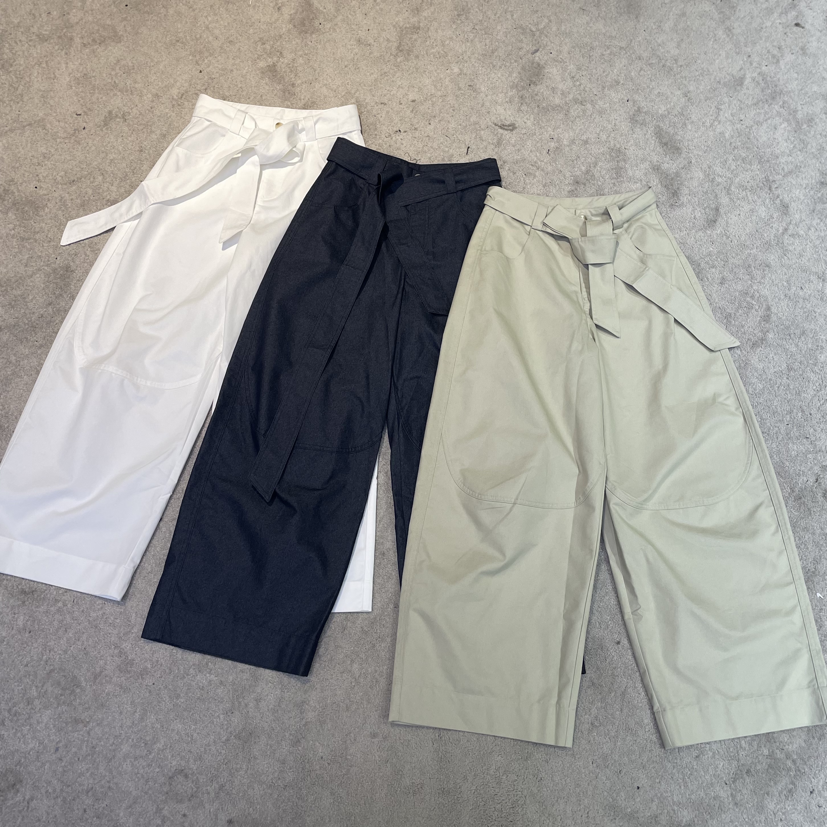 杨杨 DH-(弧度夸裤)设计感显瘦慵懒休闲裤256039