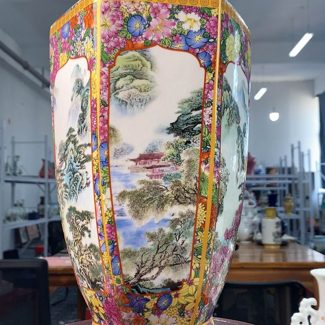 景德镇陶瓷花瓶摆件